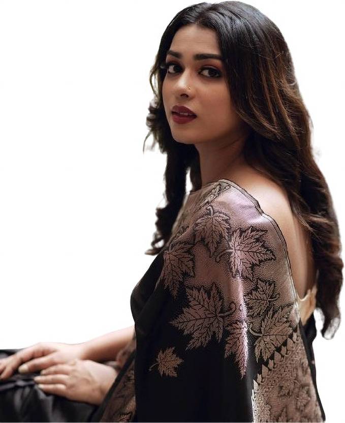 Zarrafashion Printed Banarasi Art Silk Saree