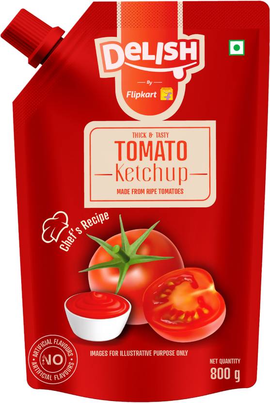 Delish by Flipkart Tomato Ketchup Price in India Buy Delish by