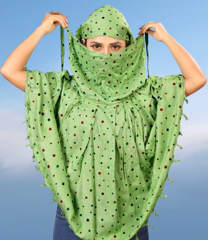 HOJIAX Printed Rayon Women Multicolor Scarf