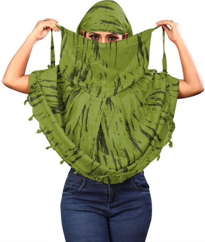 HOJIAX Printed Pure Cotton, Cotton Blend, Rayon Women Fancy Scarf, Scarf, Stole