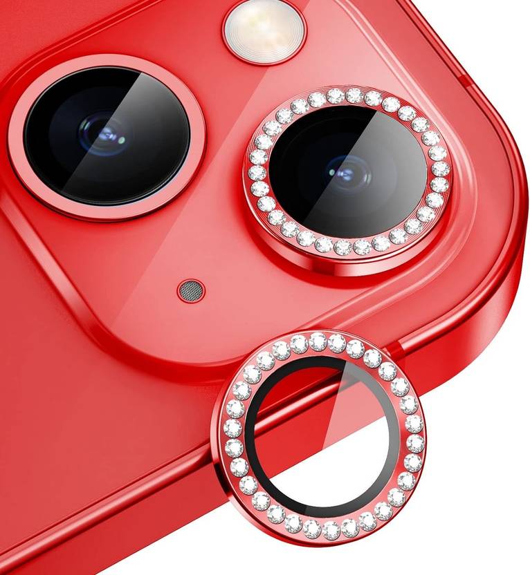 ankSONline Camera Lens Protector for iPhone 15, iPhone 15 Plus, Full Coverage Bling Diamonds