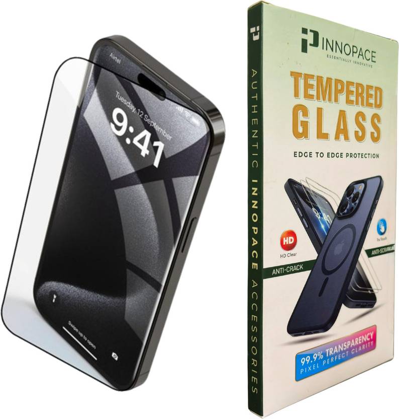 INNOPACE Edge To Edge Tempered Glass for IPHONE 13PRO