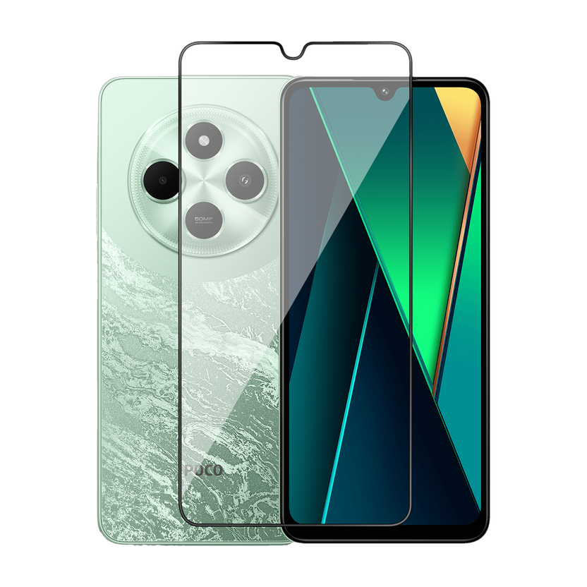Artistque Edge To Edge Tempered Glass for POCO C75 5G