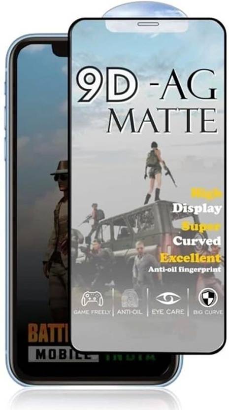 ALFA URBAN Edge To Edge Tempered Glass for iPhone 15 Pro Gaming Matte Tempered Glass / Anti Fingerprint [Bubble-Free] Glass