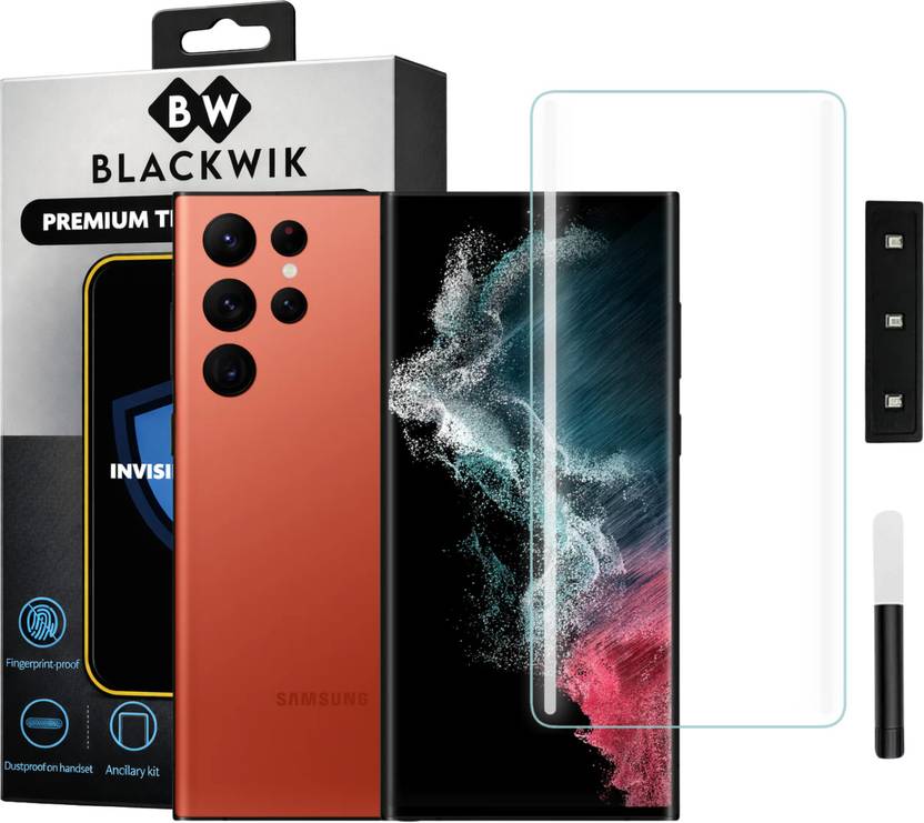 Blackwik Edge To Edge Tempered Glass for Samsung S22 Ultra