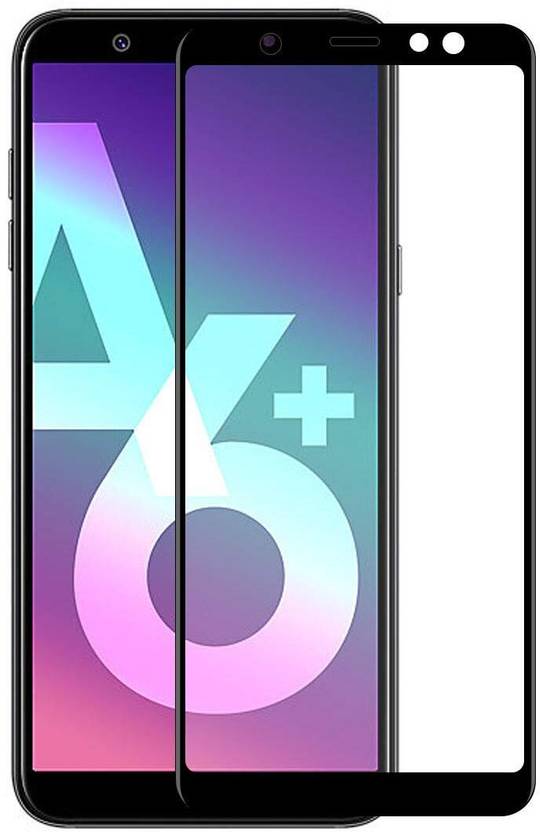 1DOLLAR Edge To Edge Tempered Glass for Samsung Galaxy A6 Plus, A6