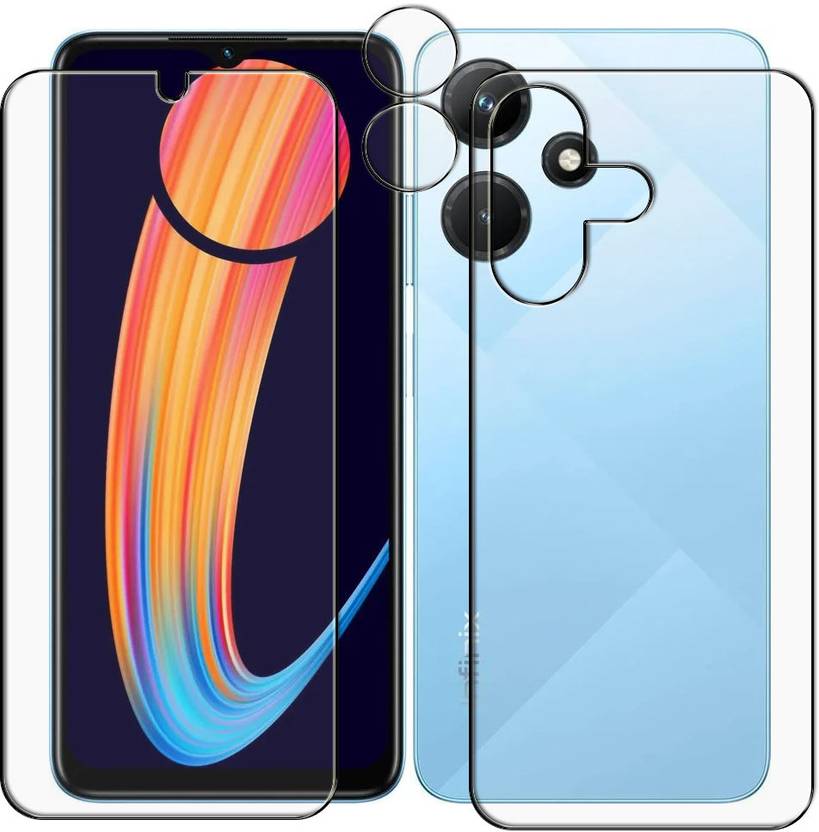 WONTONS Front and Back Screen Guard for NN60Infinix Hot 30i FB LENS