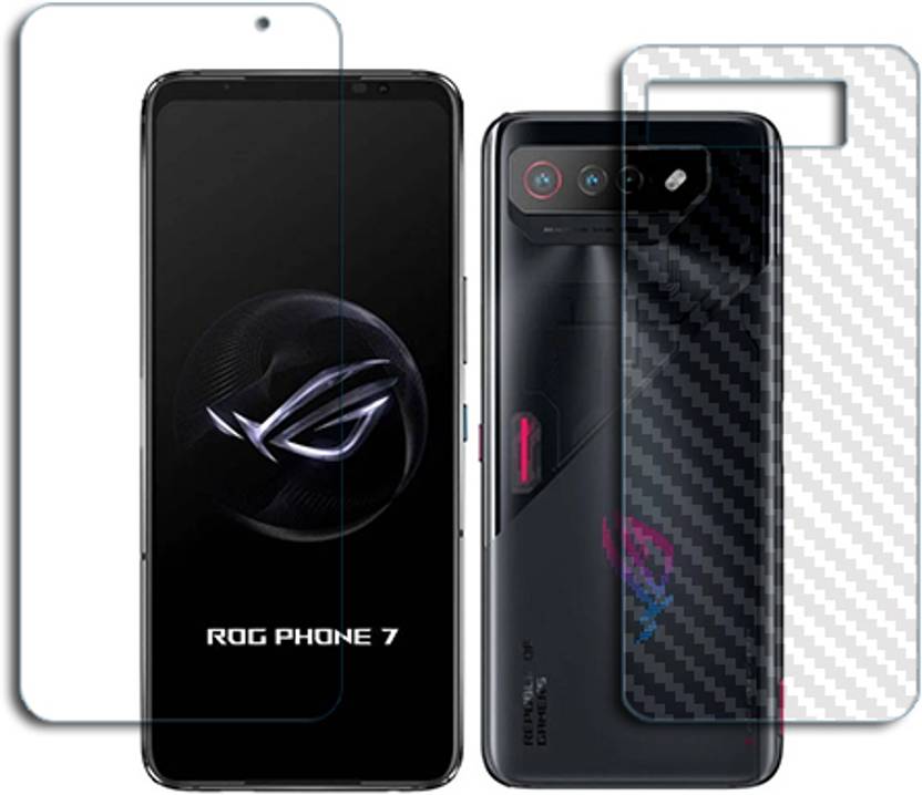 SOMTONE Front and Back Tempered Glass for Asus ROG Phone 7 Ultimate
