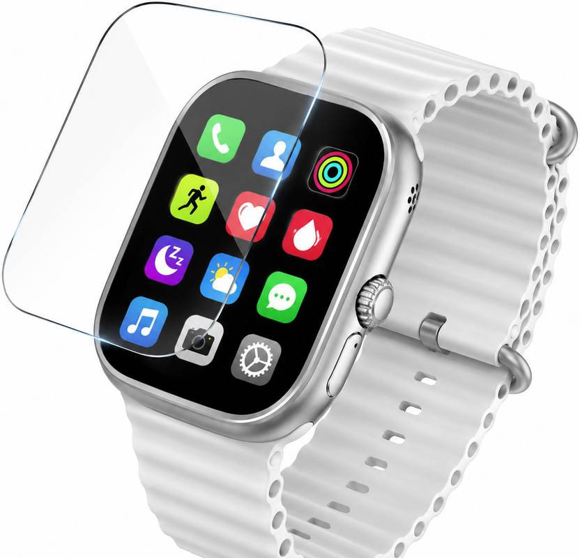 TheBalaji Edge To Edge Tempered Glass for BED DZ O9 watch android watch SCREEN GUARD 0.02