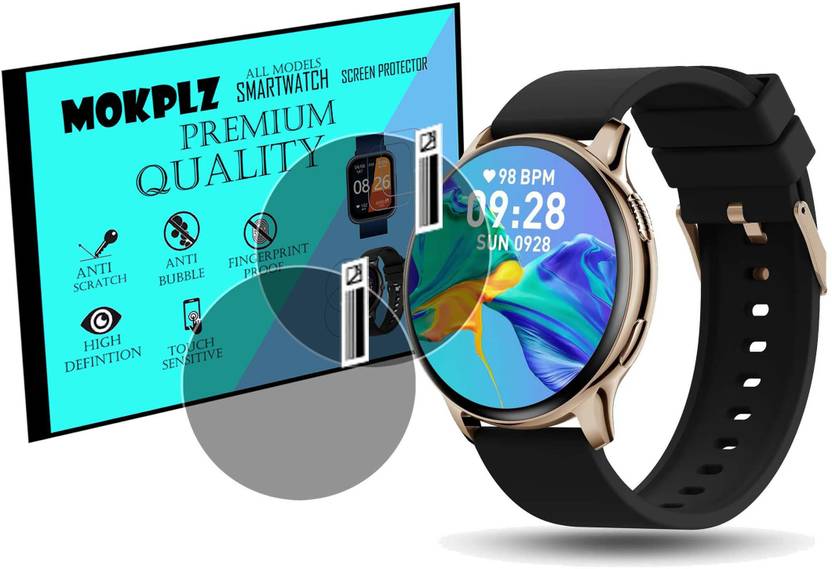 MOKPLZ Screen Guard for PEBBLE COSMOS LUXE 2.0 SMARTWATCH