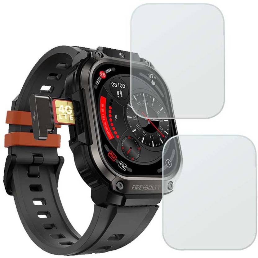MOKPLZ Screen Guard for FIRE BOLTT CLICKK SMARTWATCH