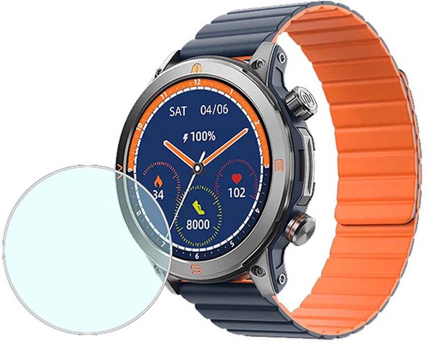 MOKPLZ Screen Guard for NOISEFIT JAVELIN SMARTWATCH