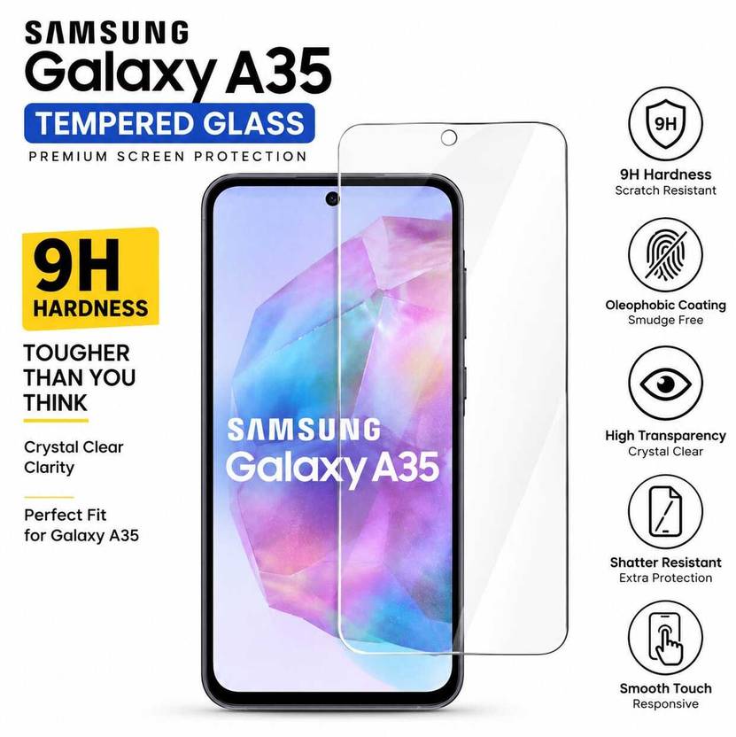 URBANBASHTRA Tempered Glass Guard for SAMSUNG Galaxy A35 5G