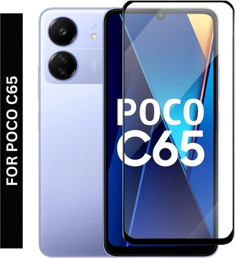 Askm Tempered Glass Guard for POCO C65