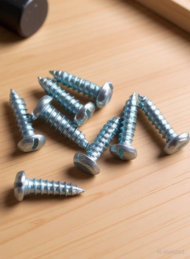 SUPERJOY Iron Flat Head Wood Screw