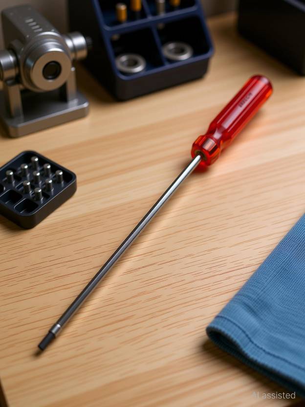 4MECH Hardened and Tempered Chrome Vanadium 2-in-1 (250mm x 6mm) Standard Screwdriver