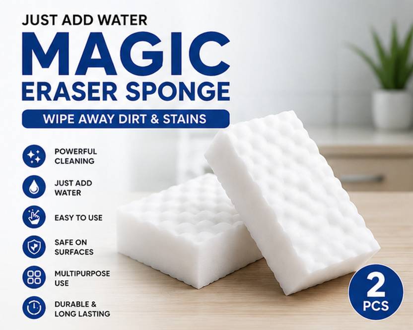 Women's Choice Magic Eraser Sponge Multipurpose Cleaning Pad for Home Kitchen Bathroom Scrub Pad, Scrub Sponge, Sponge Wipe