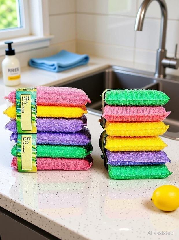 Click to enlarge RRE SuperScrub: The Ultimate Cleaning Power - Top-rated Scrubber Pad Scrub Pad, Scrub Sponge, Sponge Wipe, Stainless Steel Scrub Price in India - Buy RRE SuperScrub: The Ultimate Cleaning Power - Top-rated Scrubber Pad Scrub Pad, Scrub Sponge, Sponge