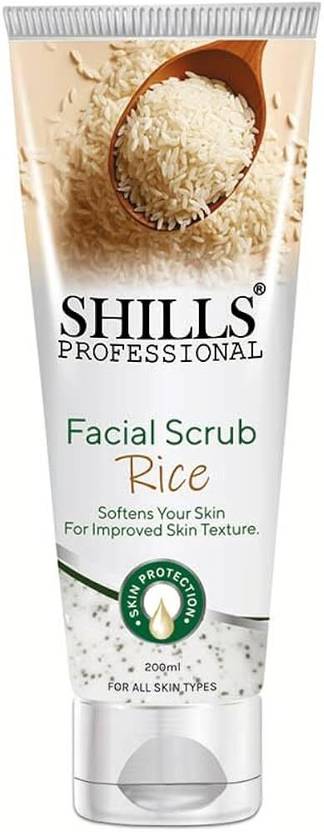Shills Rice facial scrub 100ml pack of 1 Scrub