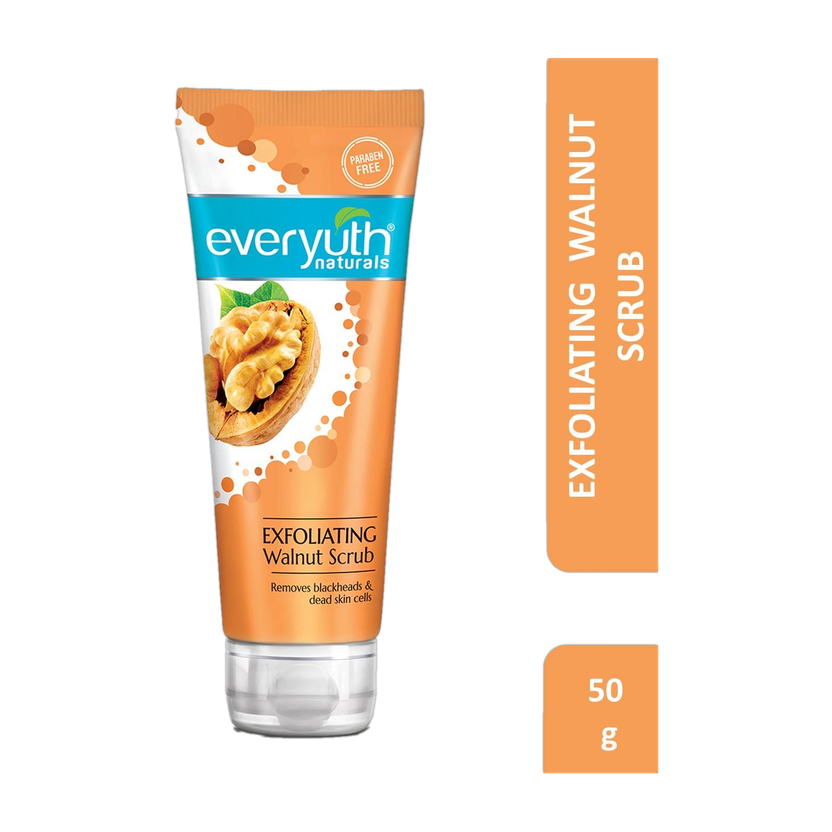 Everyuth Naturals Exfoliating Walnut Scrub 50g - Image 1