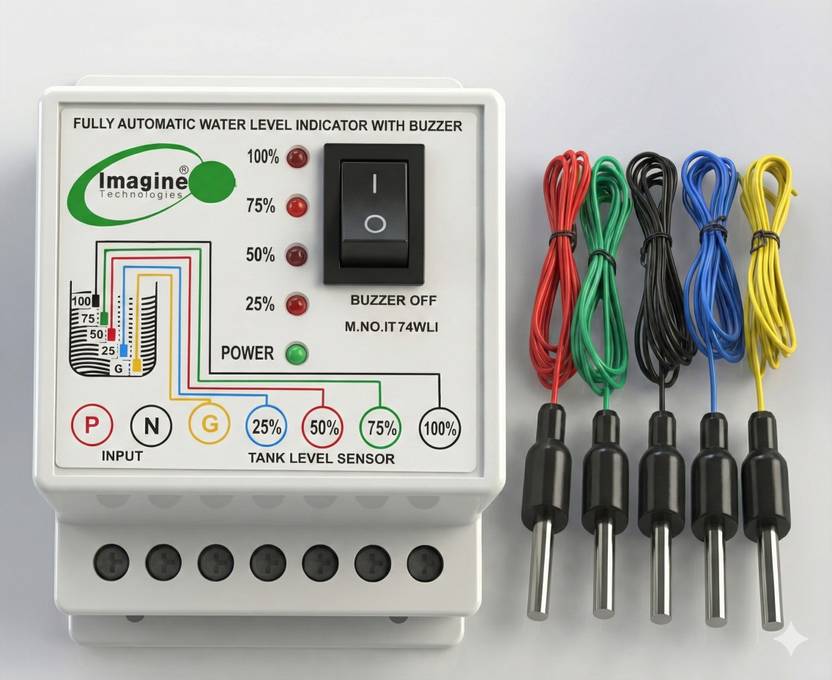 Imagine Technologies IT74WLI Fully Automatic Water Level Indicator with ...