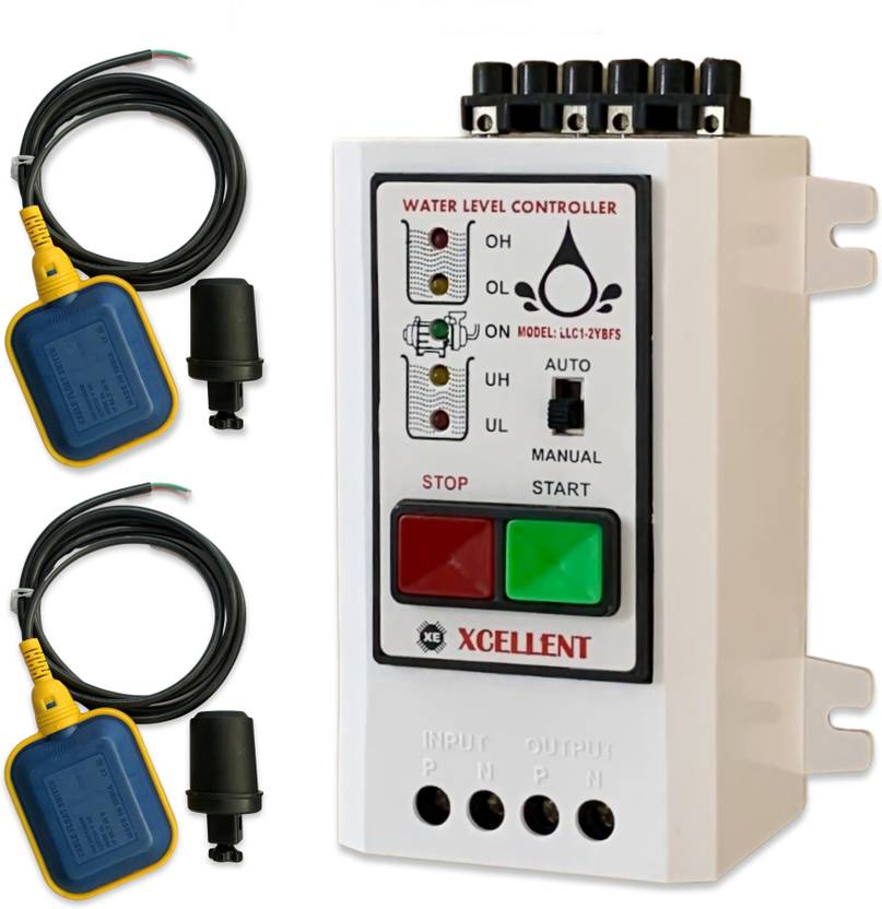 XMINDIA Automatic water level controller with 2 cable float switch