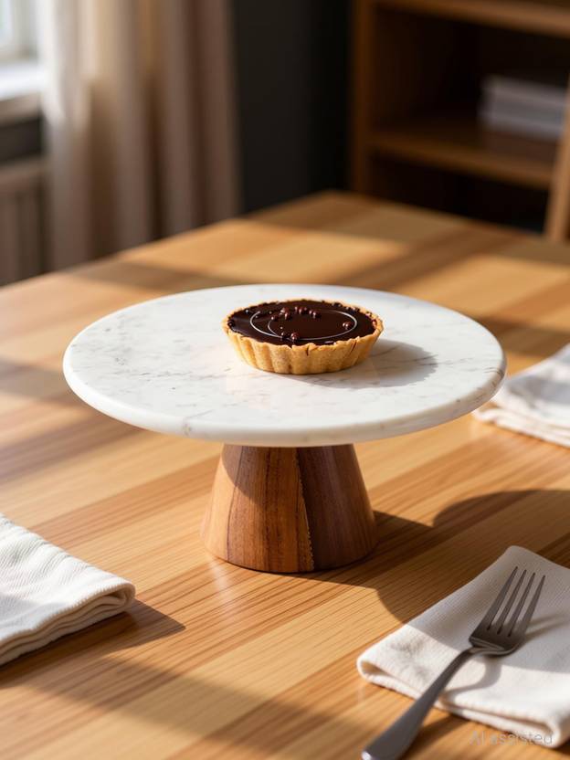 nestroots Cake stand Butter Dish Serving Set