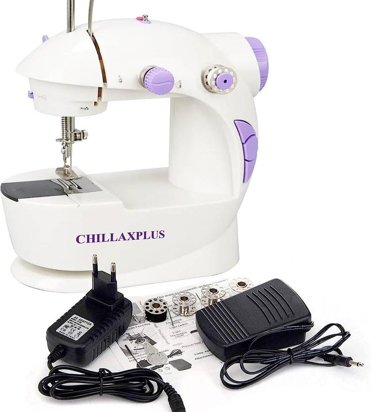 CHILLAXPLUS sewing machine for home tailoring, mini sewing machine