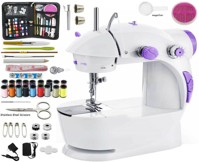 Kiwilon Sewing Machine for Home Tailoring,Table, Foot Pedal, Adapter, Kit, Electric Sewing