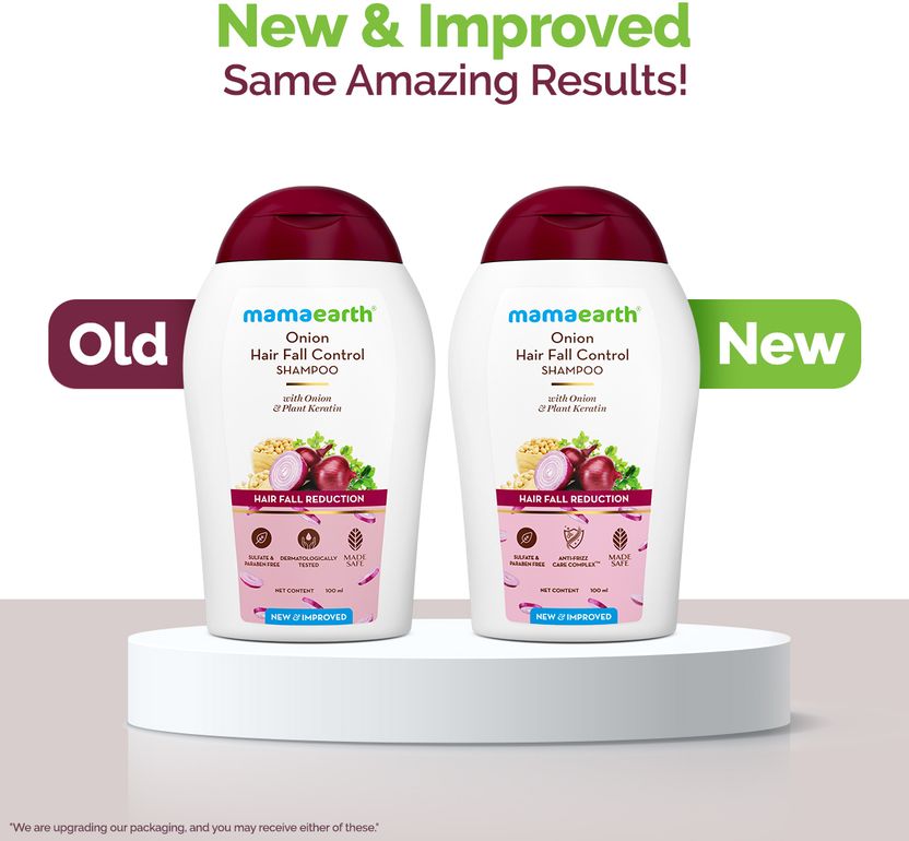 Mamaearth Onion Hair Fall Shampoo 200ml - Image 4