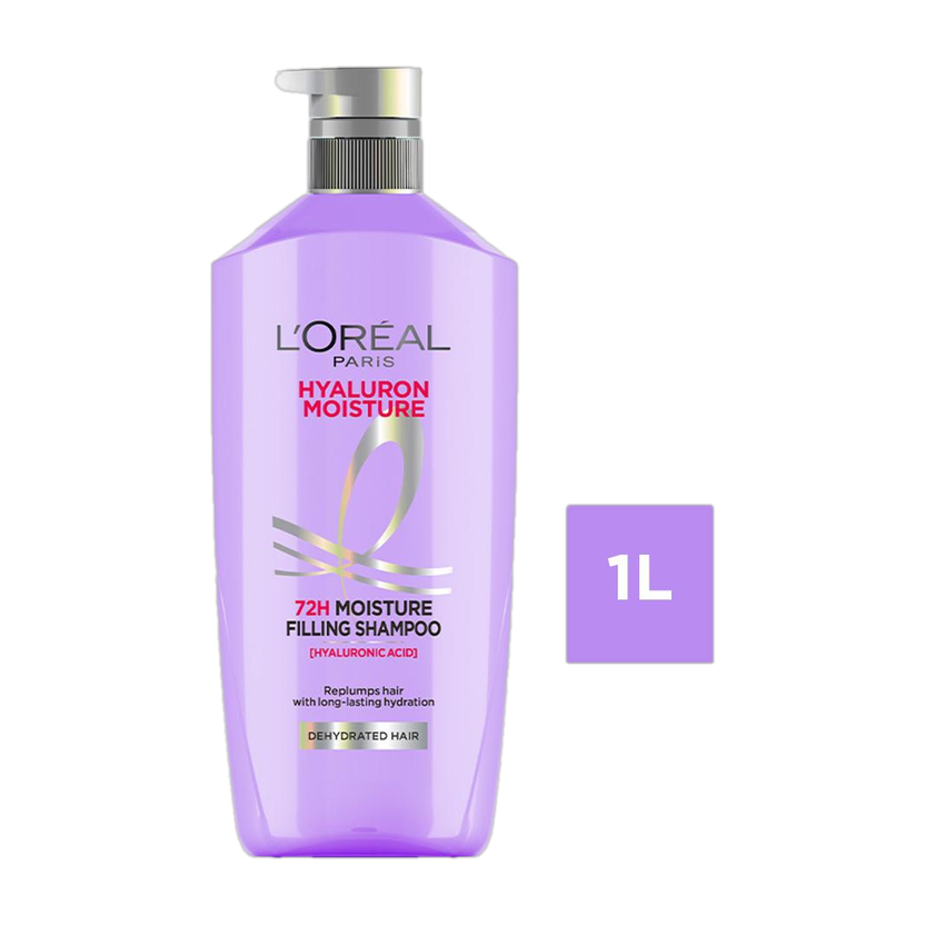 LOréal Paris Hyaluron Moisture 72H Moisture Filling Shampoo (1 L)