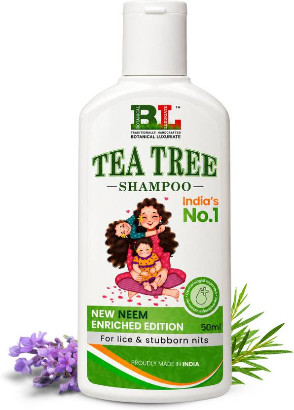Botanical Luxuriate Gentle Tea Tree Anti-Lice & Nits Shampoo– 50ml