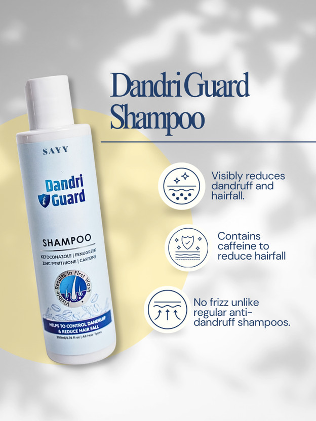 SAYY Dandri Guard Anti Dandruff & Hair Fall Shampoo For All Hair