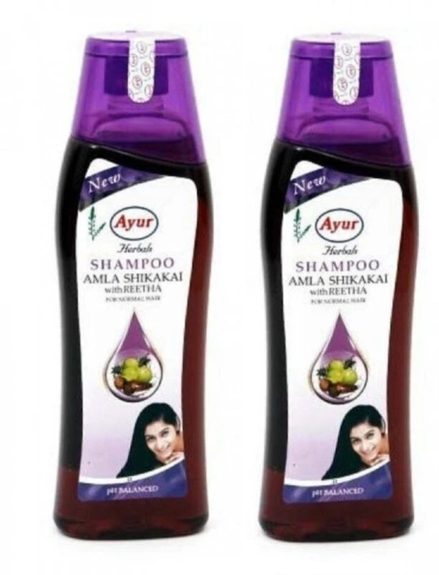 AYUR HERBALS Amla shikakai shampoo for men and women