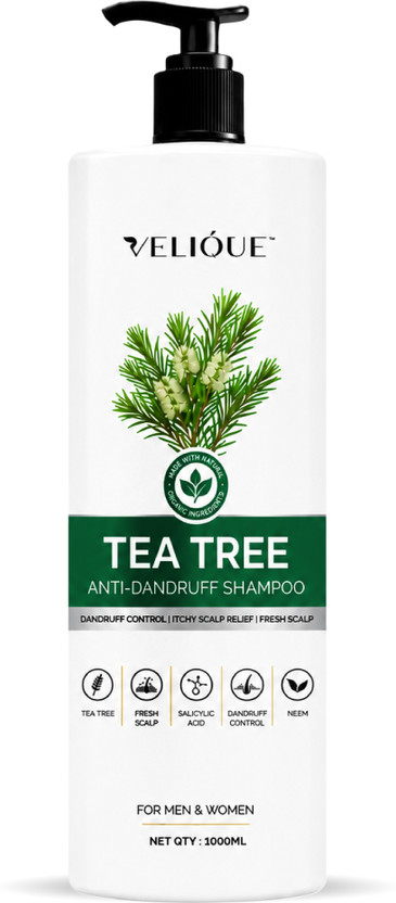 Velique ENHANCES SHINE USING TES TREE ANTI-DANDRUFF SHAMPOO