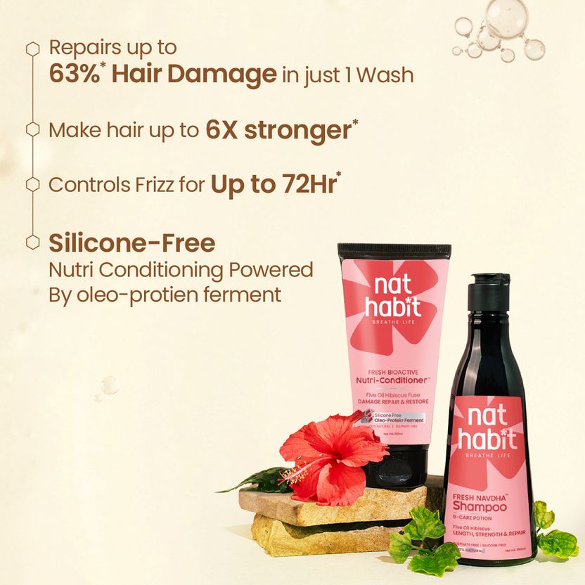 Nat Habit Hibiscus Shampoo 250 ml - Image 6