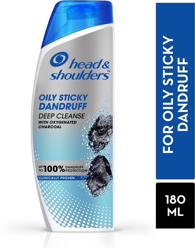 HEAD & SHOULDERS Oily Sticky Dandruff Deep Cleanse With