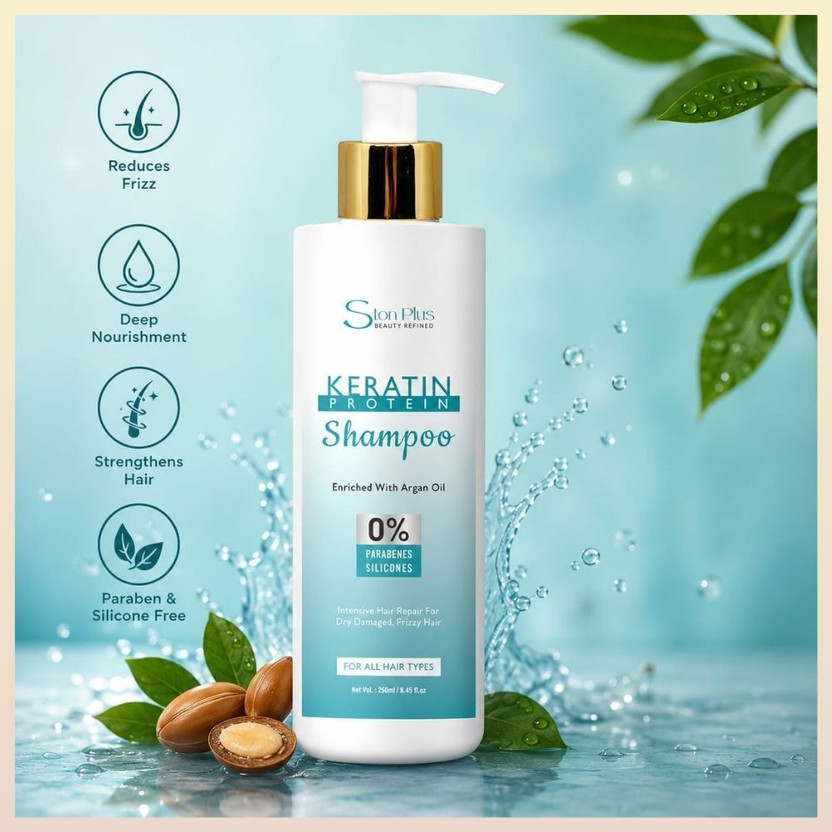 Ston Plus Scalp Nourishing Shampoo for Healthy Hair Growth