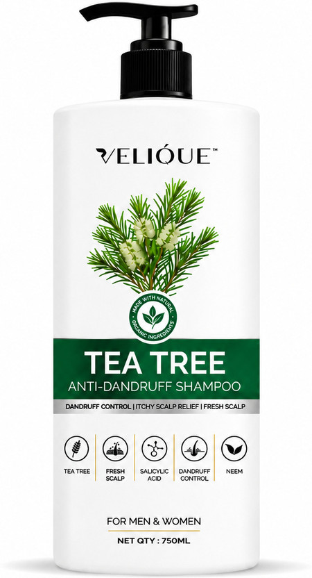 Velique TEA TREE ANTI-DANDRUFF SHAMPOO FOR DEEP CLEAN