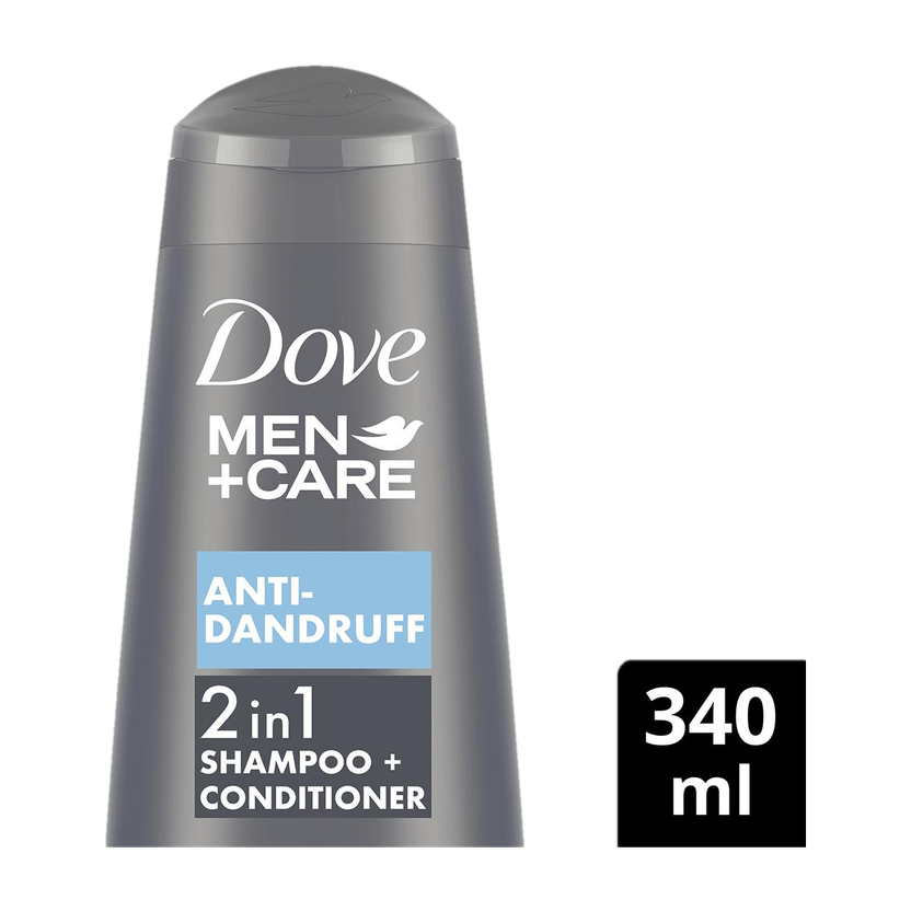DOVE Men+Care Anti Dandruff 2in1 Shampoo+Conditioner