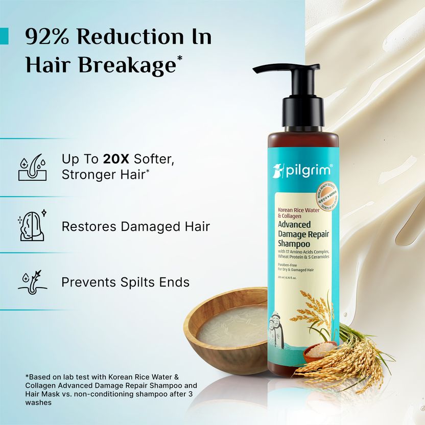 Pilgrim Korean Rice Water Shampoo - Image 3