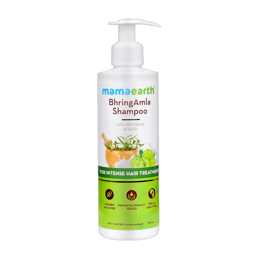 Mamaearth BhringAmla Shampoo with Bhringraj & Amla