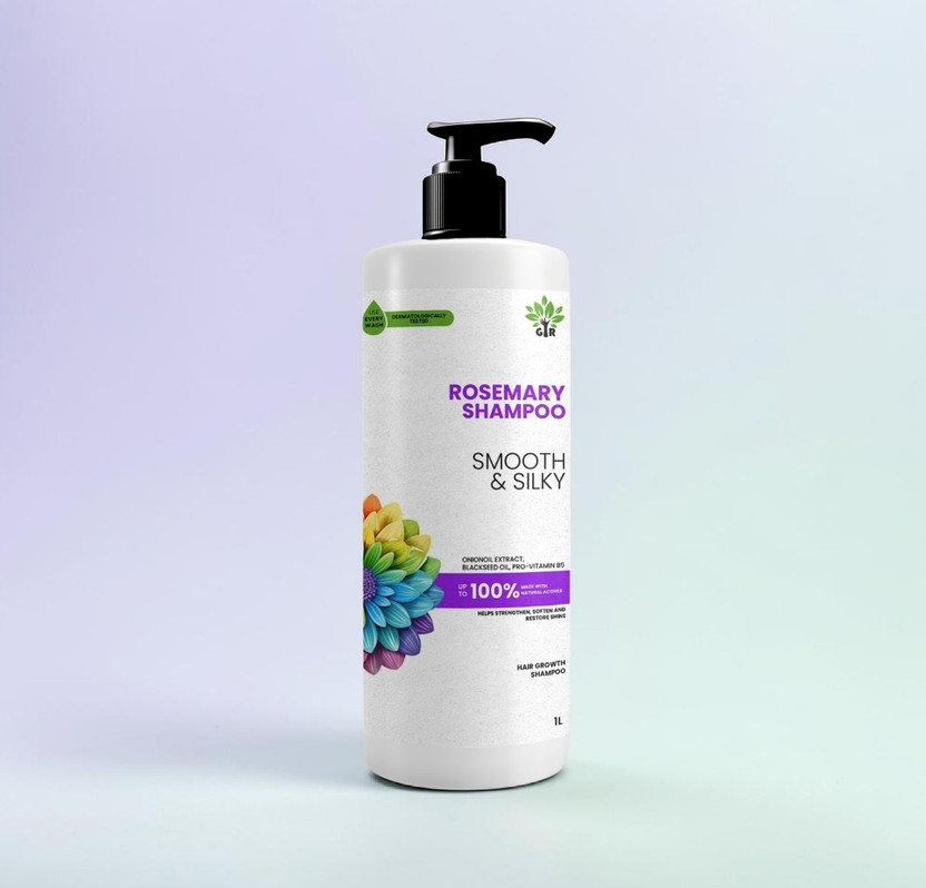 GIR Rosemary Shampoo 1000ml Deep Cleansing Formula for Fresh