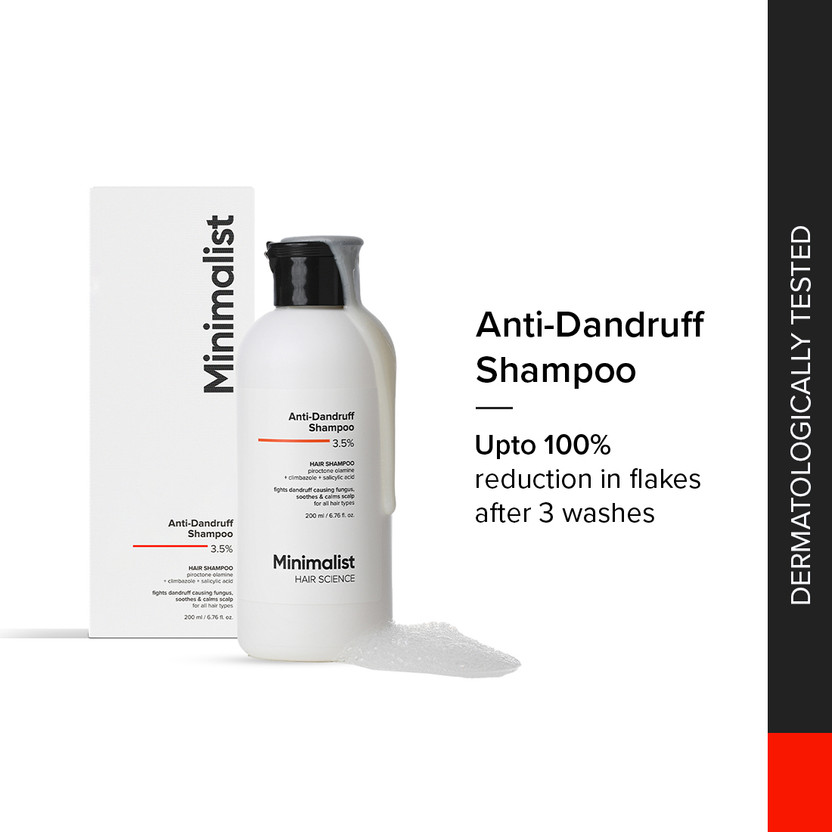 Minimalist Anti-Dandruff Shampoo 3.5%