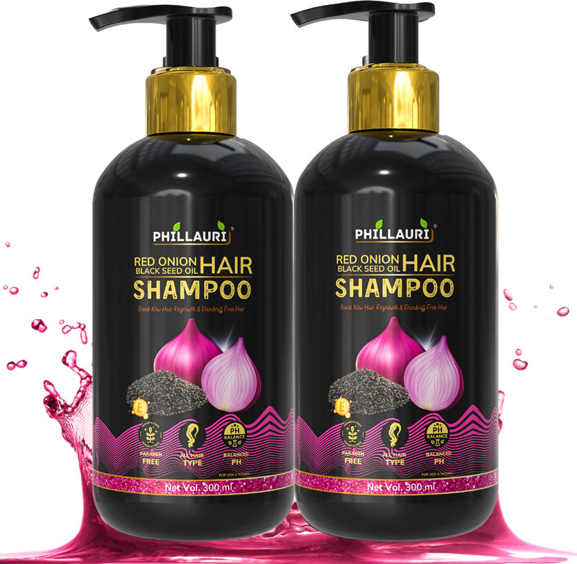 Phillauri Onion Shampoo Hair Fall Rescue Nourishing Sha...