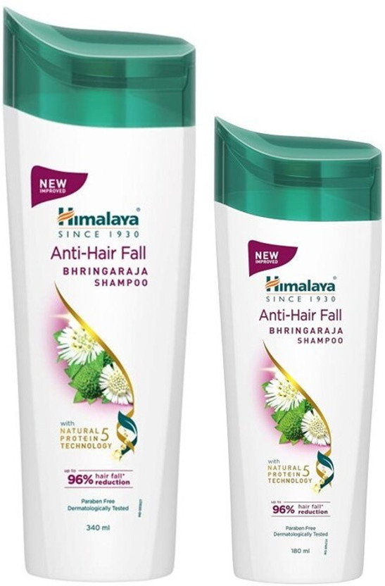 HIMALAYA Anti-Hair Fall Bhringaraja Shampoo 340+180ml ( pack of