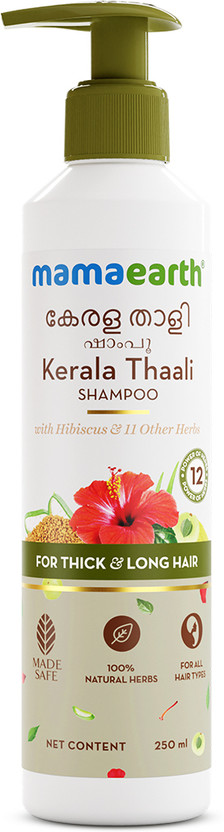 Mamaearth Kerala Thaali Shampoo with Hibiscus, Shikakai, Amla