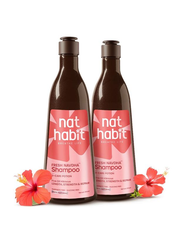 Nat Habit Hibiscus Shampoo 250 ml - Image 1