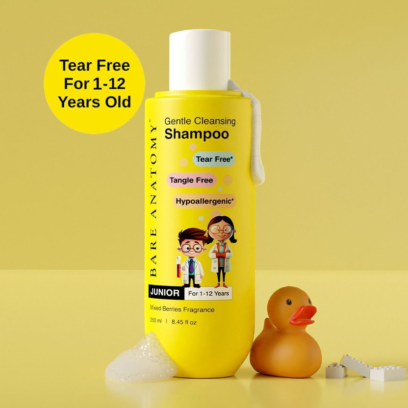 BARE ANATOMY Junior Gentle Cleansing Kids Shampoo
