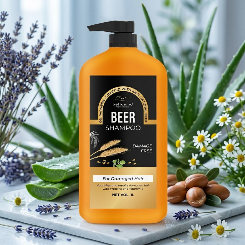 bellosmo PROFESSIONAL BEER DAMAGE FREE SHAMPOO